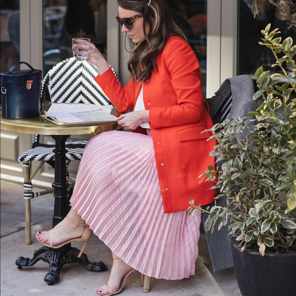 BLOGGERS FAVORITE ZARA BELTED FROCK COAT - Picture 8 of 8